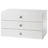 NOTRANJI PREDALI - bela, Design, leseni material (82/49/49cm) - Xora