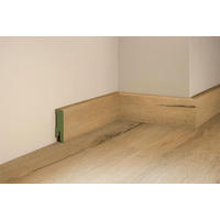 SOCKELLEISTE, Eiche Kalahari  - Basics, Holz (206,5/5/1,6cm) - Tilo