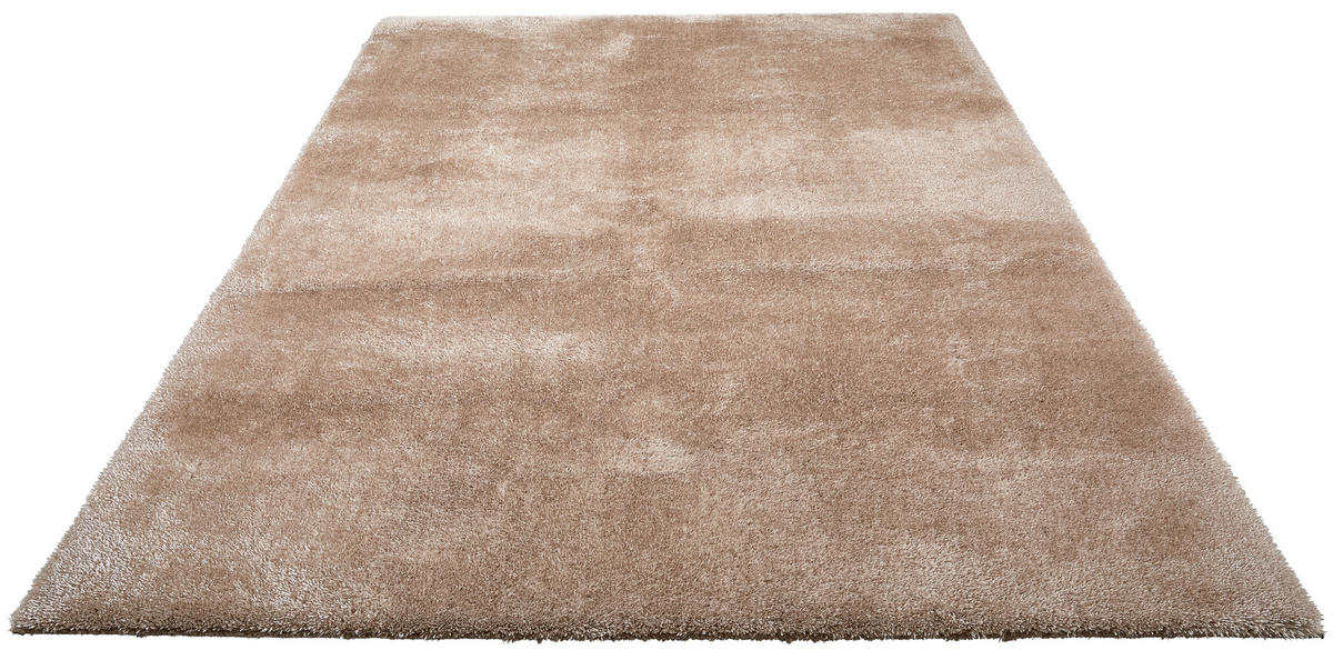HOCHFLORTEPPICH 160/230 cm Hellbraun  - Hellbraun, Design, Textil (160/230cm) - Novel