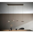 LED-HÄNGELEUCHTE 118/17,5/180 cm  - Sandfarben, Design, Metall (118/17,5/180cm) - Dieter Knoll
