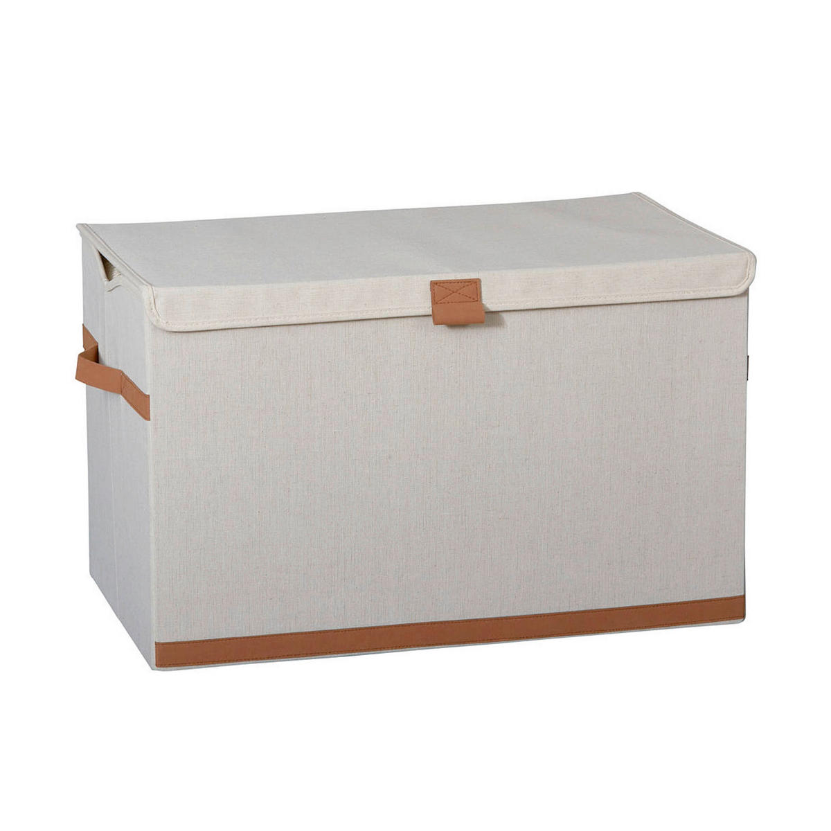 TRUHE - Beige, Basics, Holzwerkstoff/Textil (62/37,5/39cm) - Store It