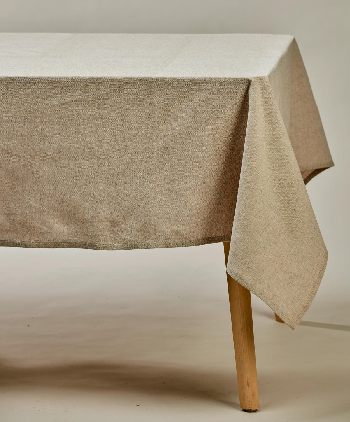 BORDSDUK Ronja textil vävt tyg beige  - beige, Basics, textil (140/240/0.5cm)