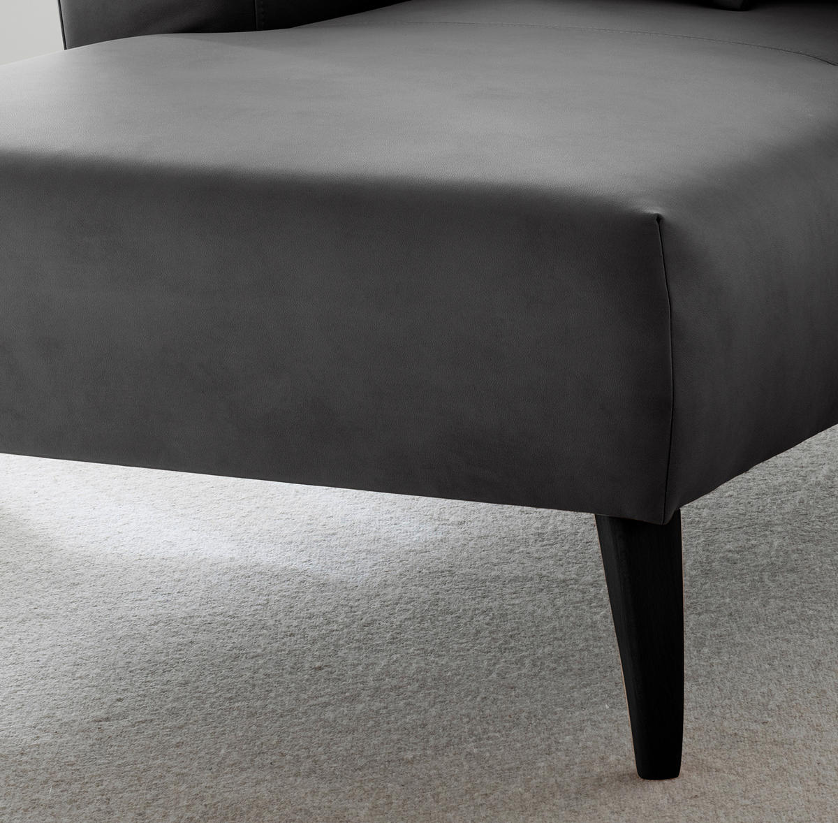 XXL-SESSEL - Schwarz, MODERN, Holz/Textil (108/84/155cm) - Livetastic