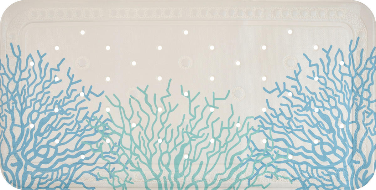 BADEWANNENEINLAGE Kunststoff  - Blau, Basics, Kunststoff (36/92cm) - Grund