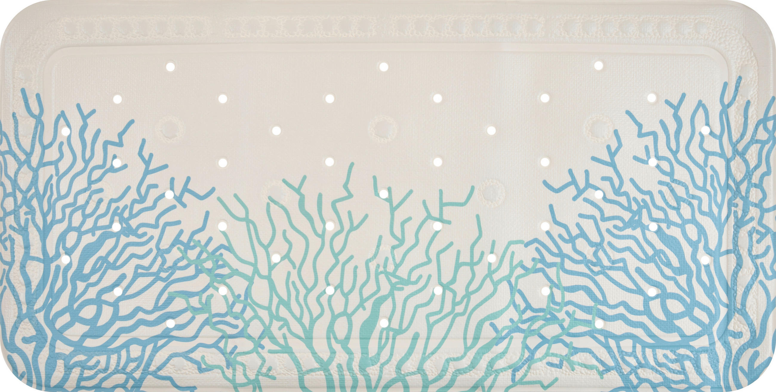 Grund Badewanneneinlage Reef Blau 36x92 cm