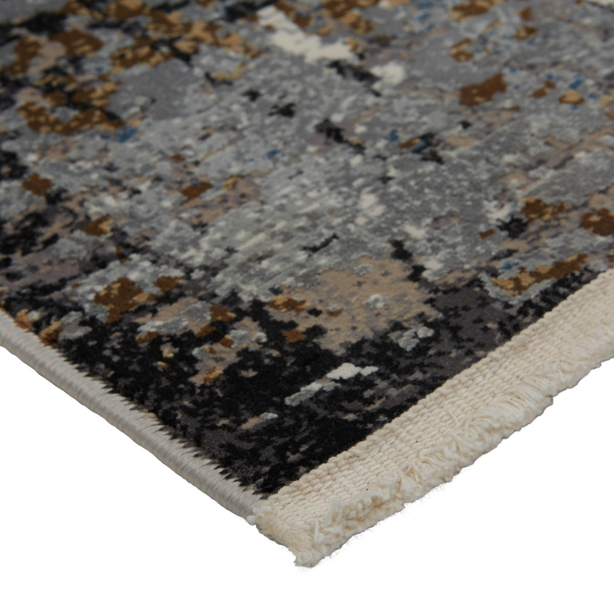 TKANÝ KOBEREC, 120/180 cm, šedá, vícebarevná - šedá/vícebarevná, Design, textil/přírodní materiály (120/180cm) - Dieter Knoll