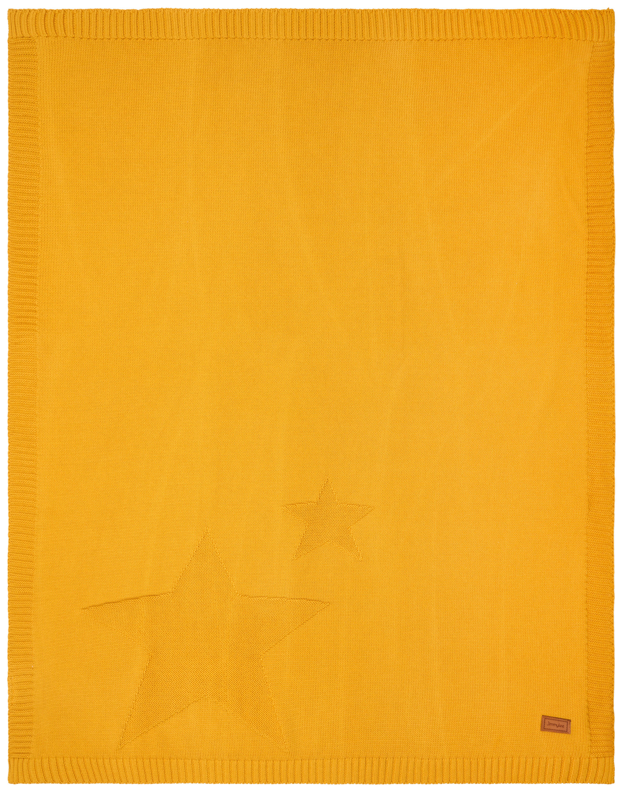 SCHMUSEDECKE COZY  80/100 cm  - Senfgelb, Trend, Textil (80/100cm) - Jimmylee