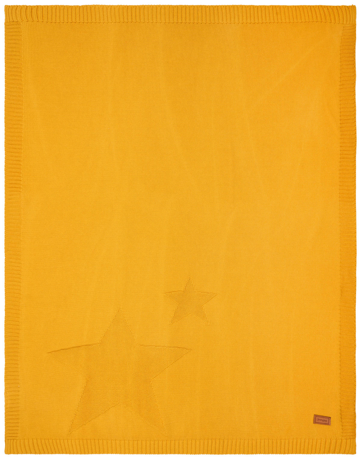 SCHMUSEDECKE COZY  80/100 cm  - Senfgelb, Trend, Textil (80/100cm) - Jimmylee