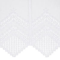 ZÁCLONA, polopriehľadné, 175 cm - biela, Konventionell, textil (175cm) - Esposa