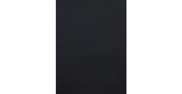 ARMLEHNSTUHL  Sitzfläche 360° drehbar, automatische Rückholfunktion  Echtleder  Schwarz  - Schwarz, MODERN, Leder/Metall (57/86,5/61,5cm) - Novel