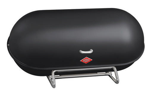 BROTKASTEN - Schwarz, KONVENTIONELL, Metall (44,3/21/23cm) - Wesco