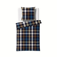BETTWÄSCHE Lech Flanell 135/200 cm  - Blau, Basics, Textil (135/200cm) - Fleuresse
