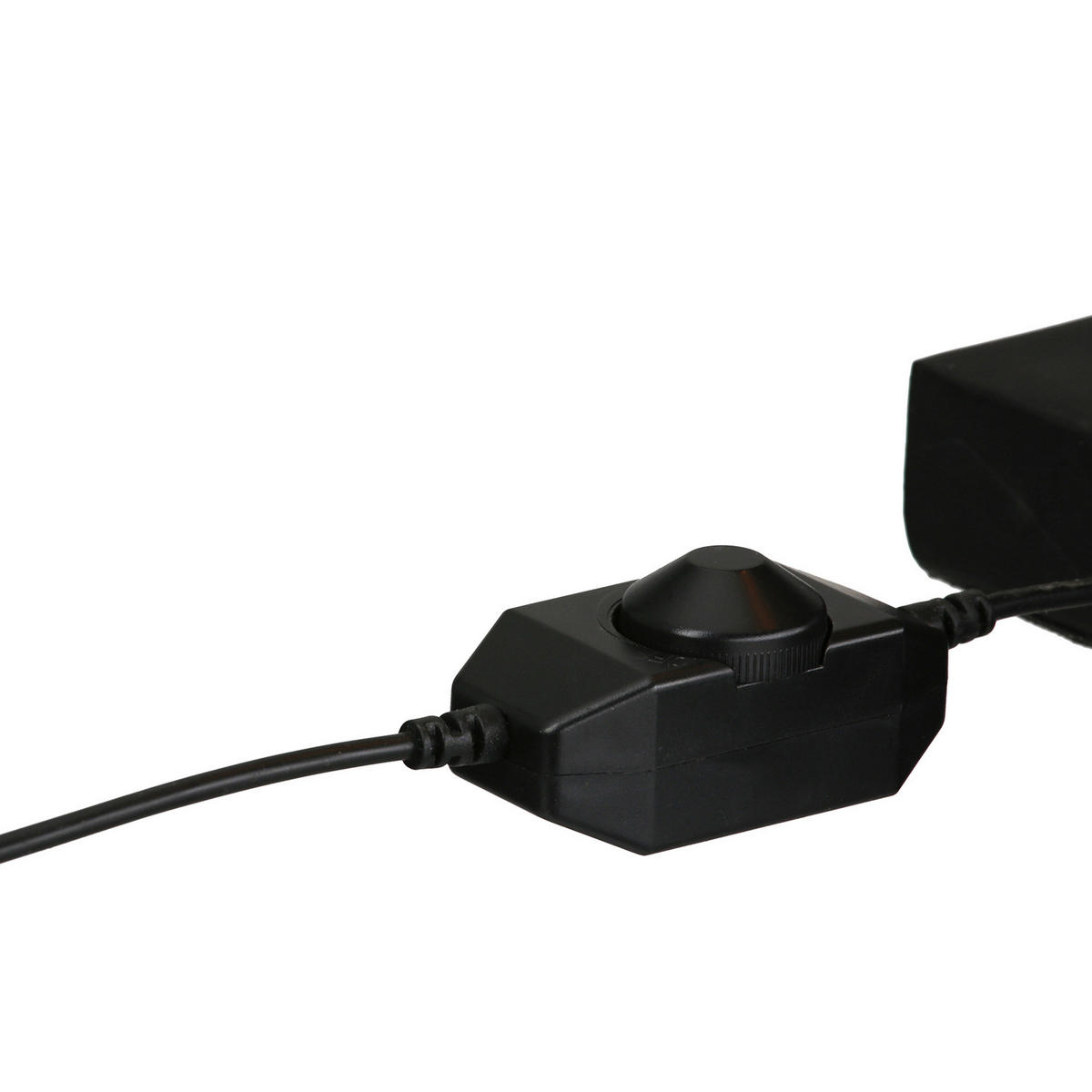 TISCHLEUCHTE Wood art   - Hellbraun/Schwarz, Basics, Kunststoff (34,5/45/14cm)