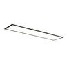 LED PANEL - fekete, Basics, műanyag/fém (120/30/4,5cm) - Novel