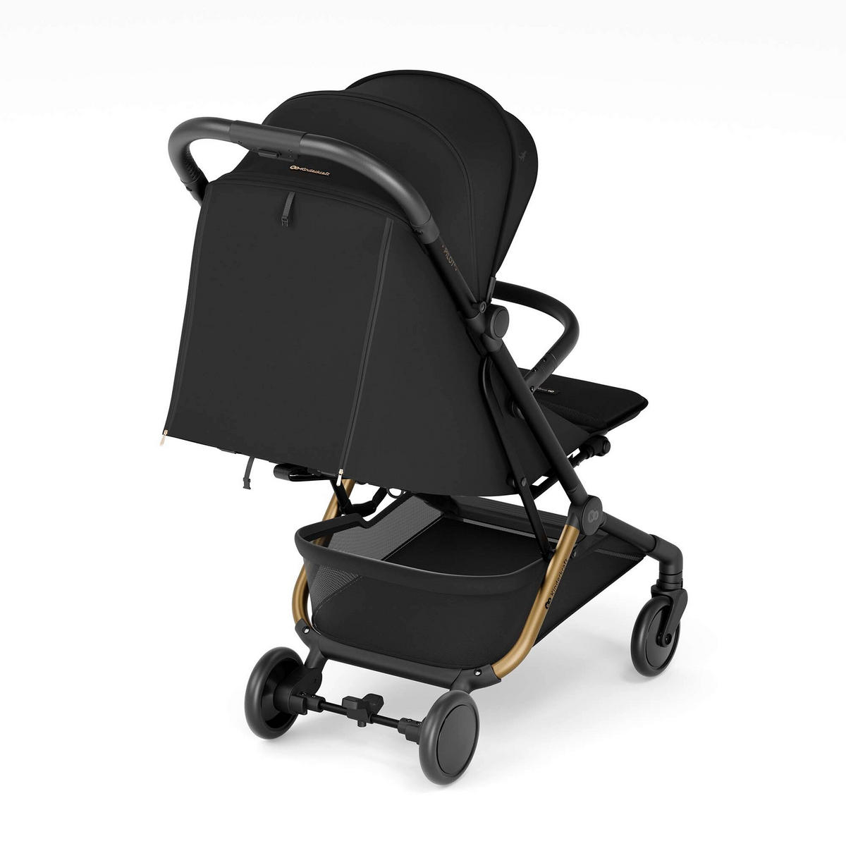 BUGGY Pilot 2  - Schwarz, Basics, Kunststoff/Textil (67/42/101cm) - Kinderkraft