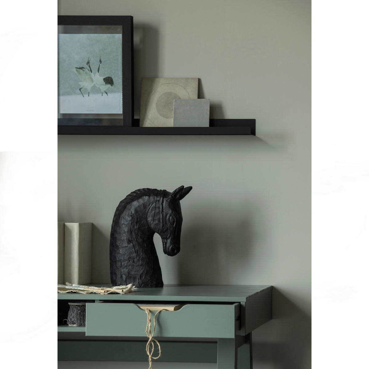 SCHREIBTISCH 140/62/75 cm  in Jadegrün  - Jadegrün, MODERN, Holz (140/62/75cm) - Livetastic