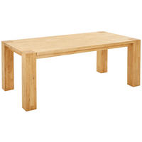 ESSTISCH Wildeiche massiv rechteckig Eichefarben  - Eichefarben, Design, Holz (200/100/75cm) - Linea Natura