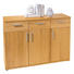 KOMMODE 125/87/39 cm - Chromfarben/Buchefarben, Design, Holz/Holzwerkstoff (125/87/39cm) KOMMODE 125/87/39 cm - Chromfarben/Buchefarben, Design, Holz/Holzwerkstoff (125/87/39cm)