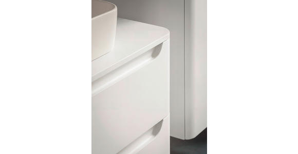 WASCHTISCHKOMBI 101 cm  - Weiß, KONVENTIONELL, Keramik/Holzwerkstoff (101cm) - Xora