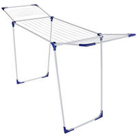 STANDTROCKNER  - Blau/Weiß, Basics, Kunststoff/Metall (181,5/88,5/56cm) - Leifheit