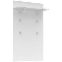 GARDEROBNI PANEL - bela, Moderno, leseni material (80/138/28cm) - Voleo