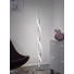 LED STOJACÍ LAMPA - barvy niklu, Konvenční, kov (136cm) LED STOJACÍ LAMPA - barvy niklu, Konvenční, kov (136cm)
