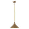 HÄNGLAMPA Elstead PV-SP-AB 37/28-200 cm  - mässingsfärgad, Design, metall (37/28-200cm) - Elstead Lighting