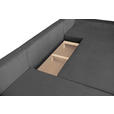 WOHNLANDSCHAFT  in Cord Anthrazit  - Anthrazit/Schwarz, KONVENTIONELL, Textil/Metall (191/351/191cm) - Carryhome