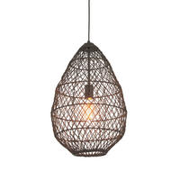 HÄNGELEUCHTE 35/180 cm  - Schwarz, Natur, Holz (35/180cm) - ENDON