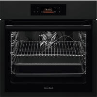 EINBAUBACKOFEN DKP39906MK  - Schwarz, Basics, Glas/Metall (59,4/59,4/56,8cm) - Dieter Knoll