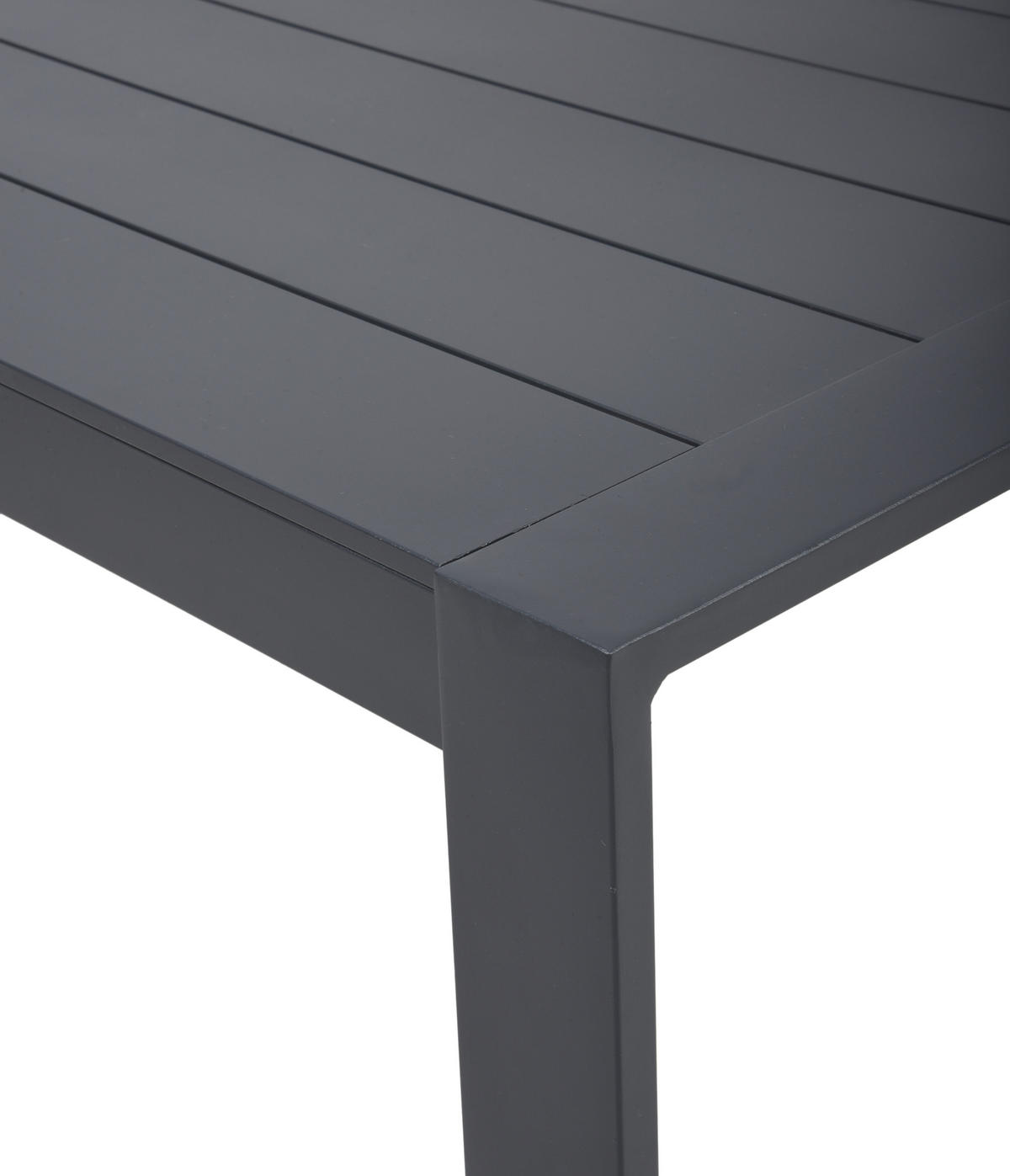 GARTENSET Aluminium  - Anthrazit/Grau, Basics, Kunststoff/Textil - Gardenson