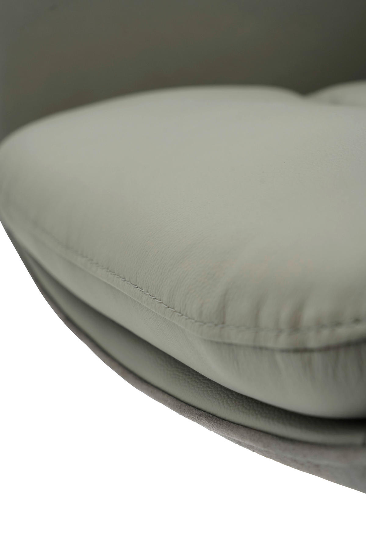 ARMLEHNSTUHL  in Eisen Mikrofaser Echtleder pigmentiert  - Anthrazit/Schwarz, Design, Leder/Textil (58/89/67cm) - Xora