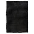HOCHFLORTEPPICH 80/150 cm Hailey Schwarz  - Schwarz, Basics, Textil (80/150cm) - Novel
