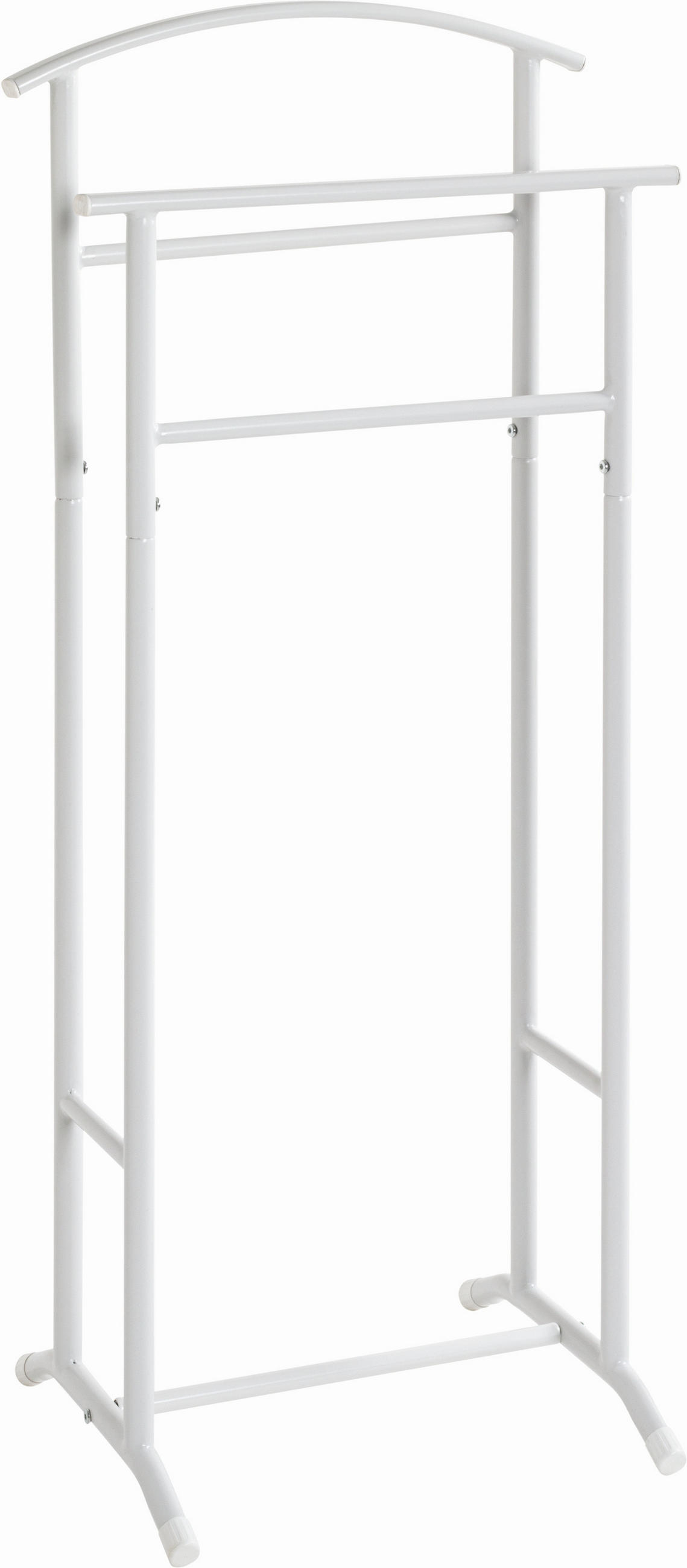 HERRENDIENER in Weiß 46/107/36 cm   - Weiß, Basics, Metall (46/107/36cm)