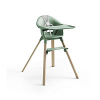 HOCHSTUHL Clikk  - Buchefarben/Mintgrün, Design, Holz/Kunststoff (69/56/82,5cm) - Stokke