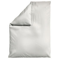 BETTDECKENBEZUG Woven Satin Fade Makosatin 135-140/200 cm  - Taupe/Weiß, Basics, Textil (135-140/200cm) - Schlafgut