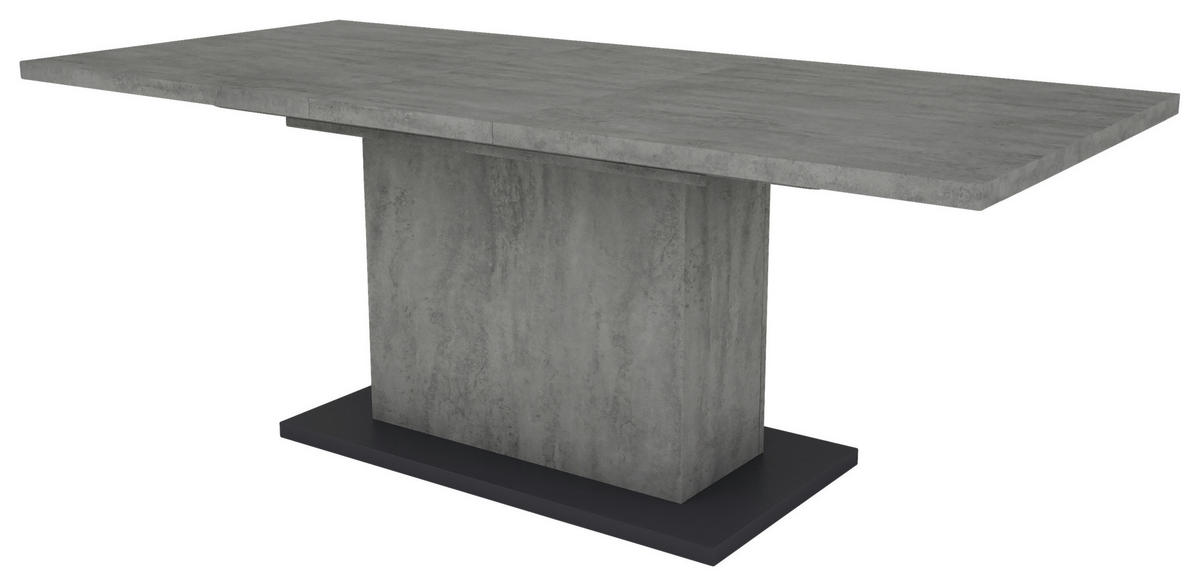 ESSTISCH in Holzwerkstoff 160/90/75 cm  - Anthrazit/Grau, MODERN, Holzwerkstoff (160/90/75cm) - MID.YOU