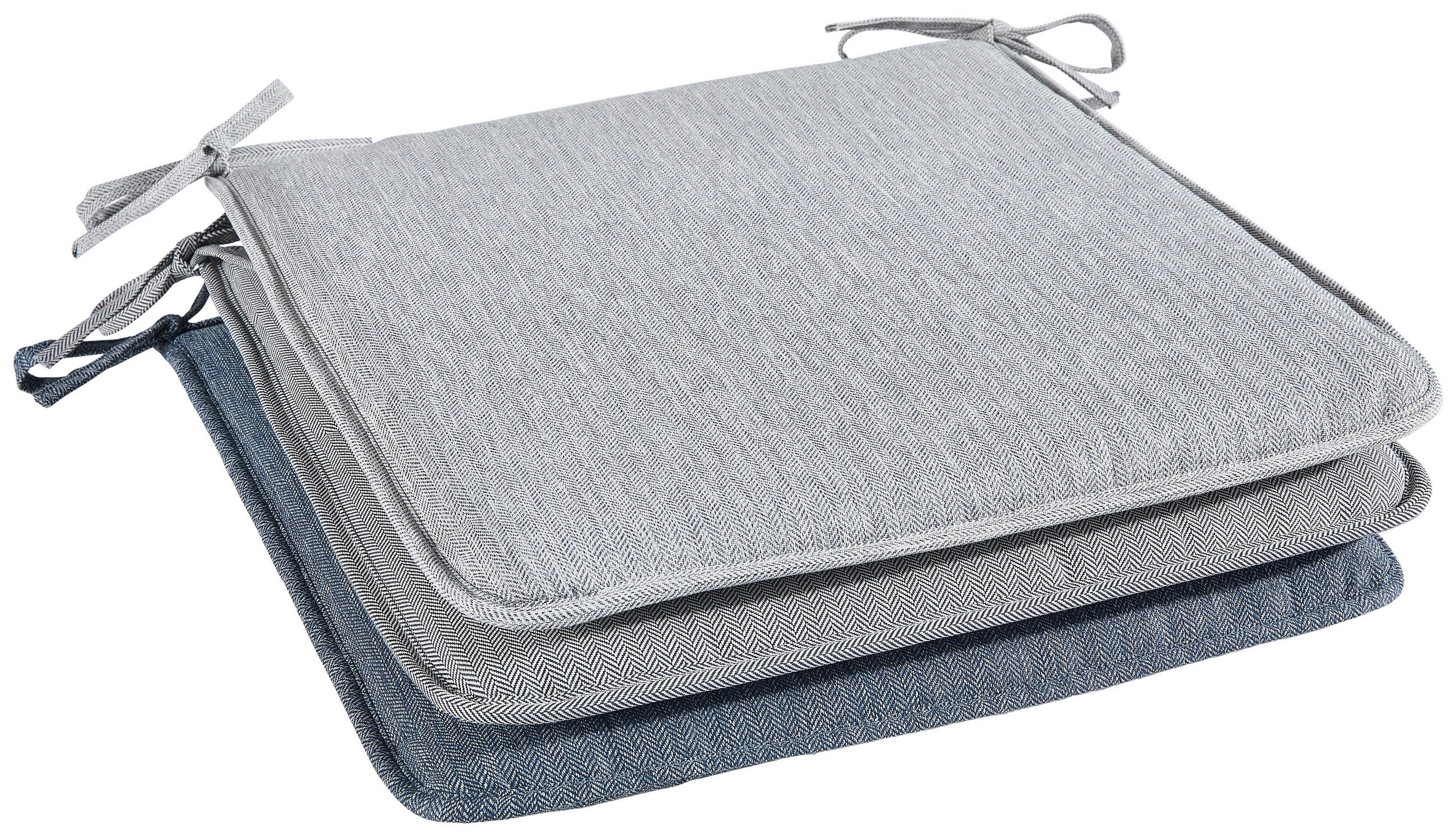 GARTENSITZKISSEN 45/45 cm  - Hellgrau, Textil (45/45cm) - Ambia Garden