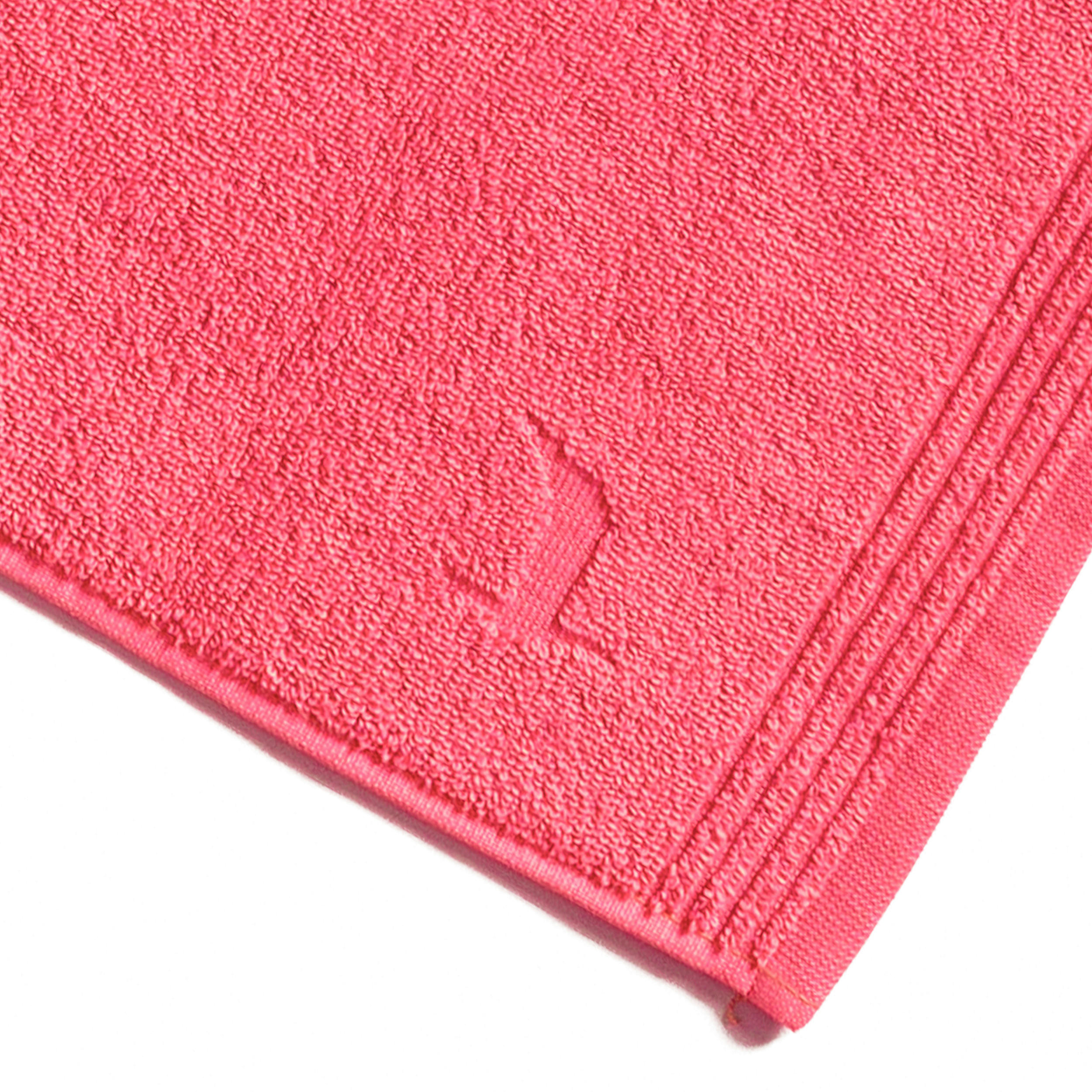 BADEMATTE Koralle 50/70 cm  - Koralle, Basics, Textil (50/70cm) - Moeve