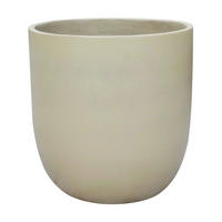 OKRASNI LONČEK - peščene barve, Basics, keramika (42/42cm) - Ambia Home