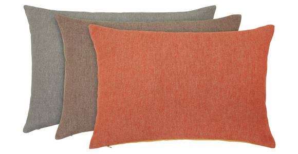 ZIERKISSEN 40/60 cm - Braun/Grün, Natur, Textil (40/60cm) - Novel