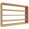 WANDREGAL 60/40/10 cm  - Buchefarben, Design, Holzwerkstoff (60/40/10cm) - MID.YOU