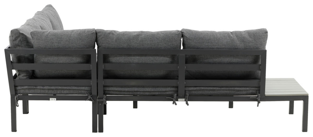 LOUNGEGRUPP  - svart, Klassisk, metall (133/167cm) - Gardenson