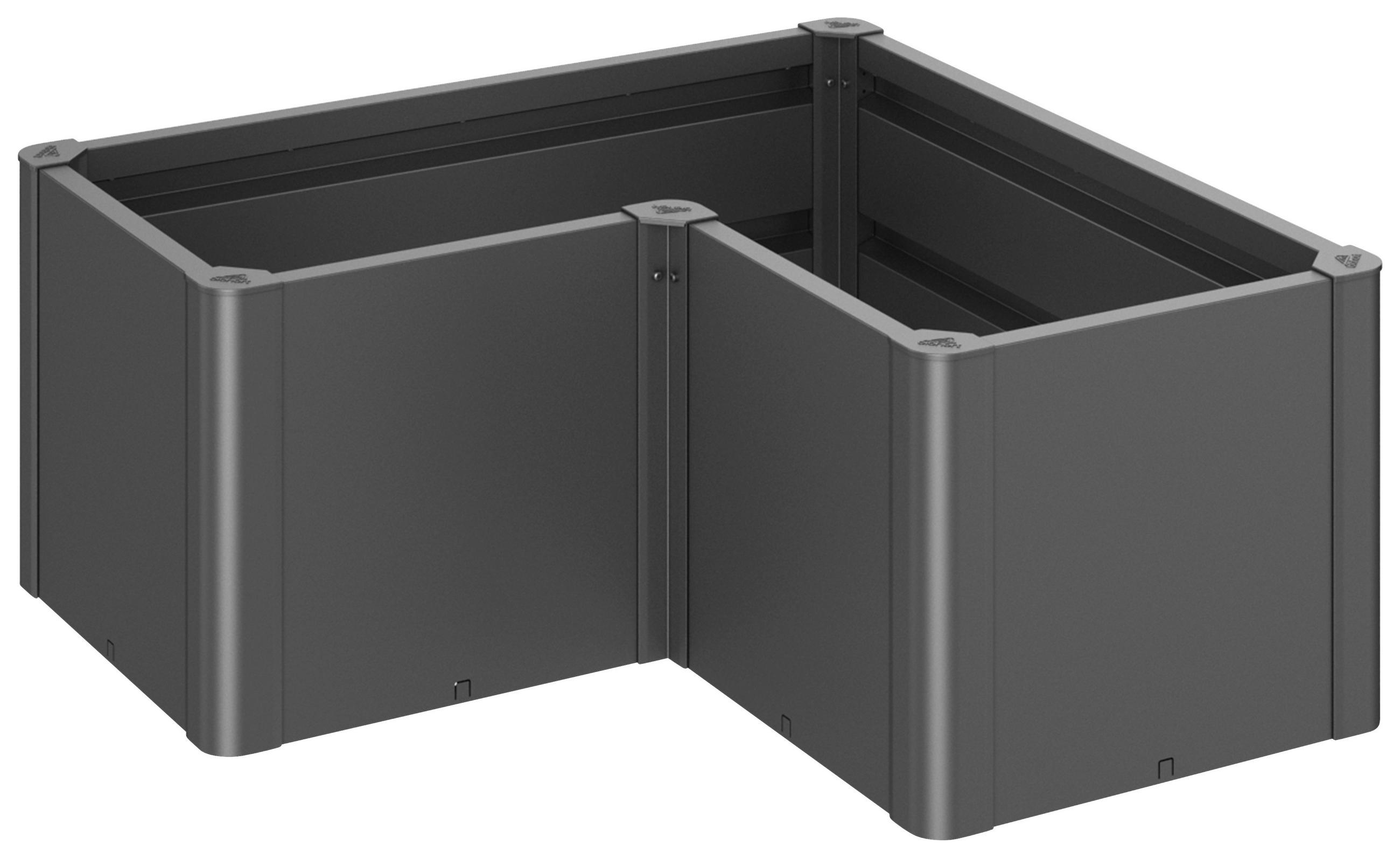 HOCHBEET  - Dunkelgrau, Basics, Metall (102/102cm) - Biohort