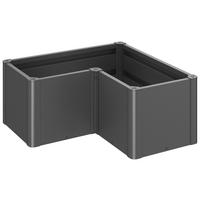 HOCHBEET  - Dunkelgrau, Basics, Metall (102/102cm) - Biohort
