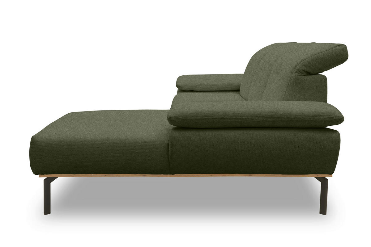 Freisteller von MID.YOU ECKSOFA Grün Mikrofaser.