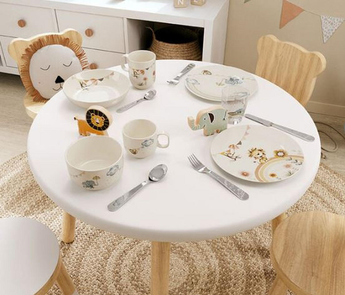 GYEREK ÉTKÉSZLET 3 részes  - pasztellkék/színes, Design, kerámia (26,5/13,5/24cm) - Villeroy & Boch