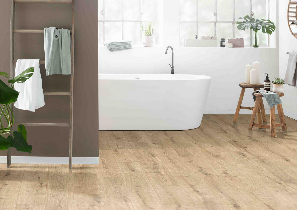 LAMINATBODEN Dunnington Eiche  per  m² - KONVENTIONELL (129,2/19,3/0,8cm) - Venda