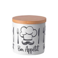 POSODA ZA SHRANJEVANJE     10/10/10 cm         - bela, Basics, keramika (10/10/10cm)