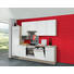 KÜCHENBLOCK - Eichefarben/Weiß, Design, Holzwerkstoff (280cm) - Xora KÜCHENBLOCK - Eichefarben/Weiß, Design, Holzwerkstoff (280cm) - Xora